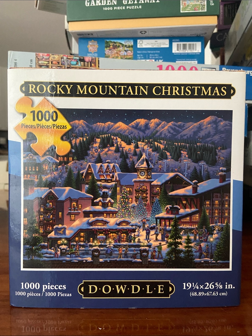 Dowdle Rocky Mountain Christmas - 1000 Piece Puzzle